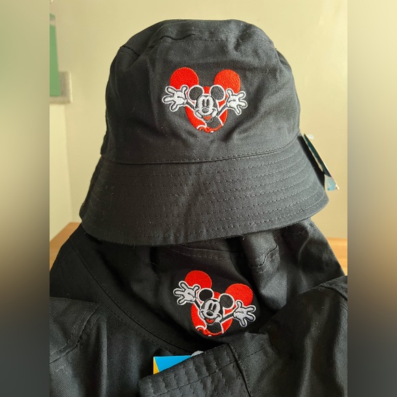Black Mickey Mouse Bucket Hat one-size, one piece. - Picture 4 of 5